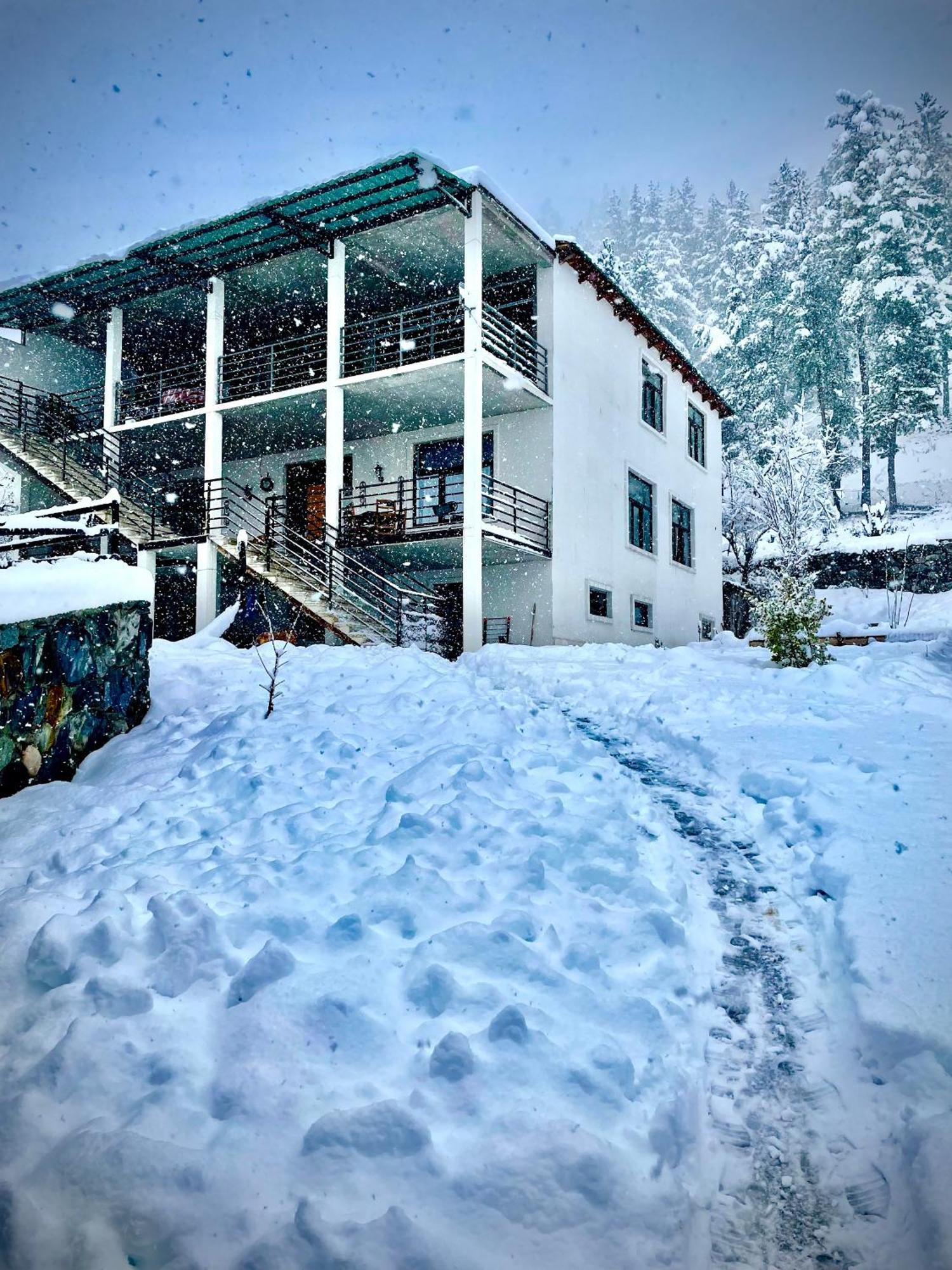 Guesthouse Shampriani Mestia Bagian luar foto